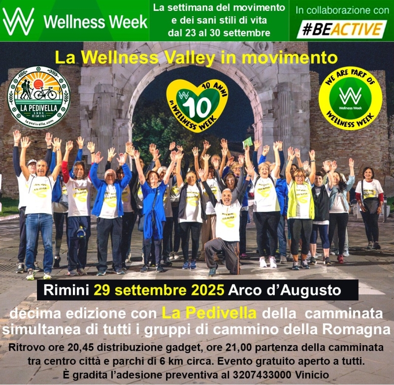 Camminata Simultanea di tutti i gruppi di cammino